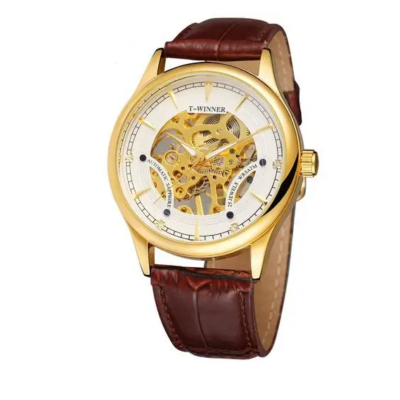 Ceas mecanic bărbătesc PRAID 025 vedere frontală design elegant