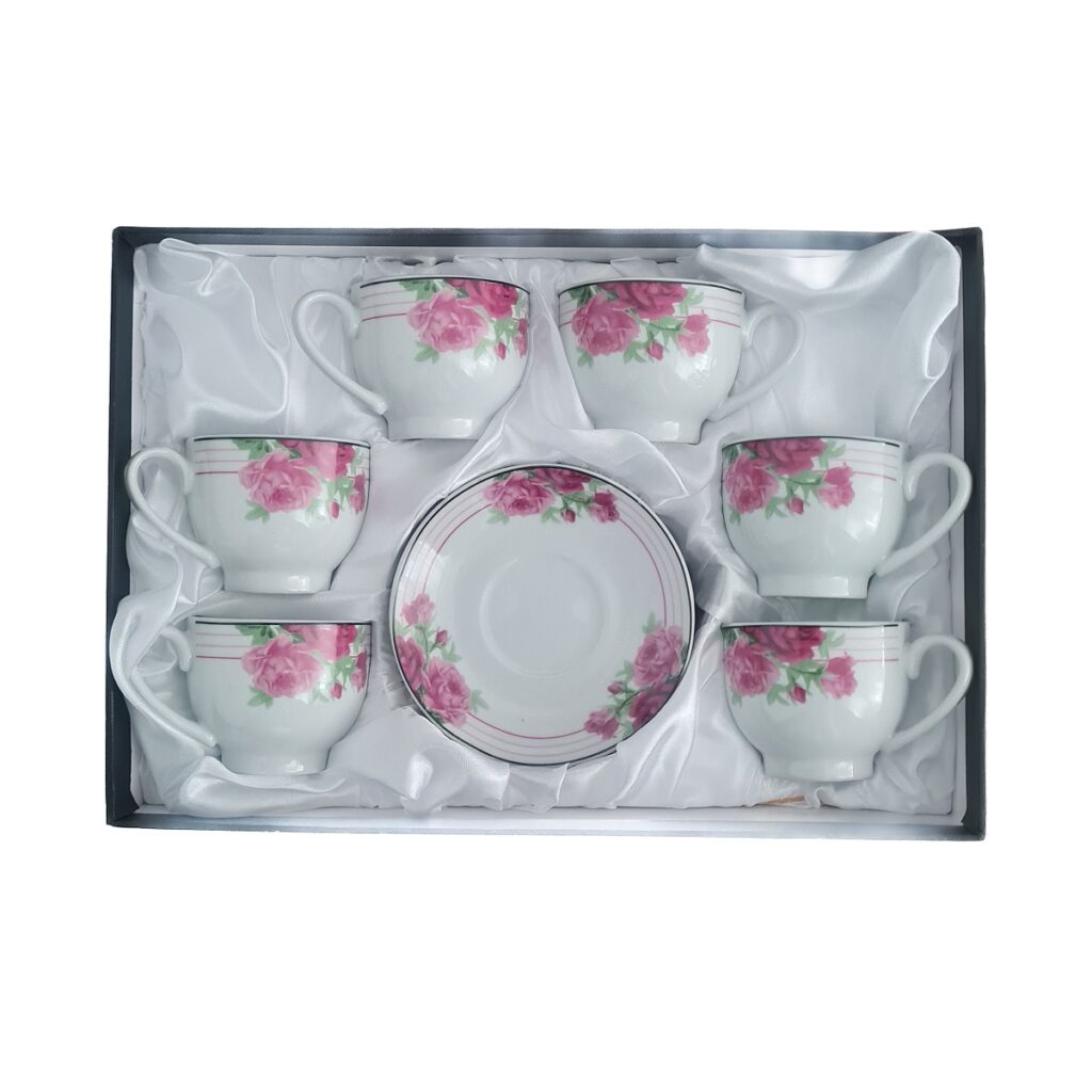 SET CAFEA 12 PIESE PINK